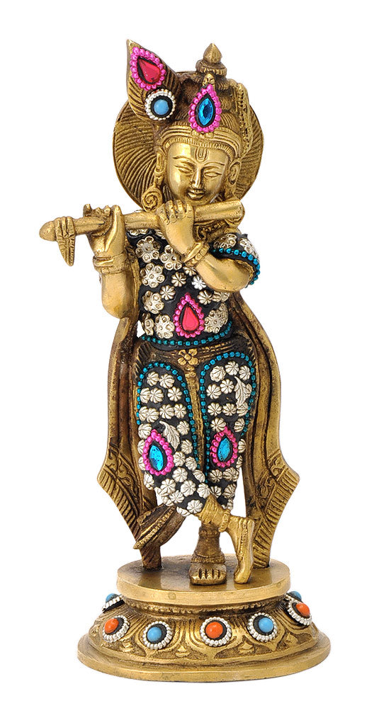 Mesmerizing Fluting Krishna