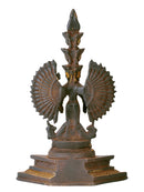 Avaloketeshwara Thousand Hand God - Antiquated Brass Statue