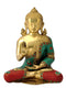 Buddha in Vitarka Mudra Brass Figurine