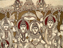 Cotton Kalamkati Painting - Shri Ram Durbar