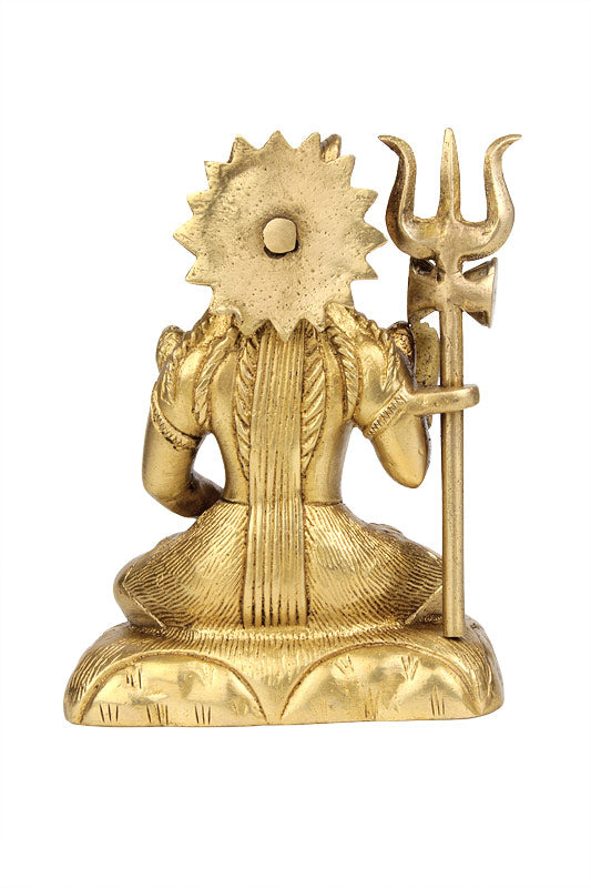 Mahadev Brass Sculpture 5.75"