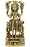 Goddess Gaja Lakshmi Brass Statue