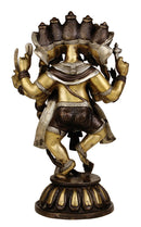 Panchmukhi Ganesha Brass Sculpture