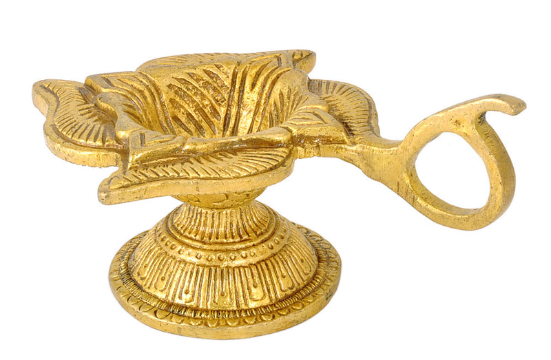 Brass Puja Deepak for Temple
