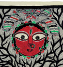 The Mother Nature - Madhubani Painting on Handmade Paper