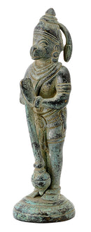 Antiquated Standing Lord Hanuman