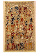 Happy Animals - Large 2 mtr. Kalamkari Painting