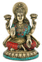 Ma Lakshmi - Fine Brass Sculpture
