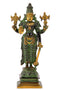 Standing Lord Vishnu - Brass Statue