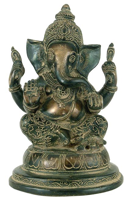 Lord Ganpati - Fine Crafted Brass Statue