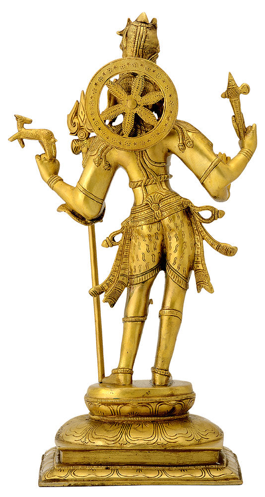 Lord Pashupatinath Shiva - Fine Brass Sculpture