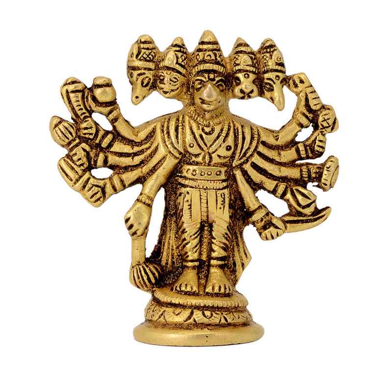 Miniature Panchmukhi Hanuman Statue