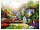 Beautyful Home - Silk Painting