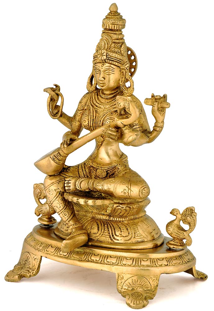 Saraswati Mata - Indian Goddess of Art And Wisdom