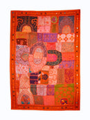 Mystic Red-Indian Tapestry