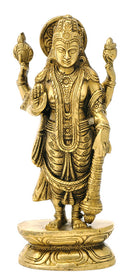 Lord Vishnu Brass Figure