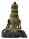 Goddess Shakti Brass Sculpture 10.25"