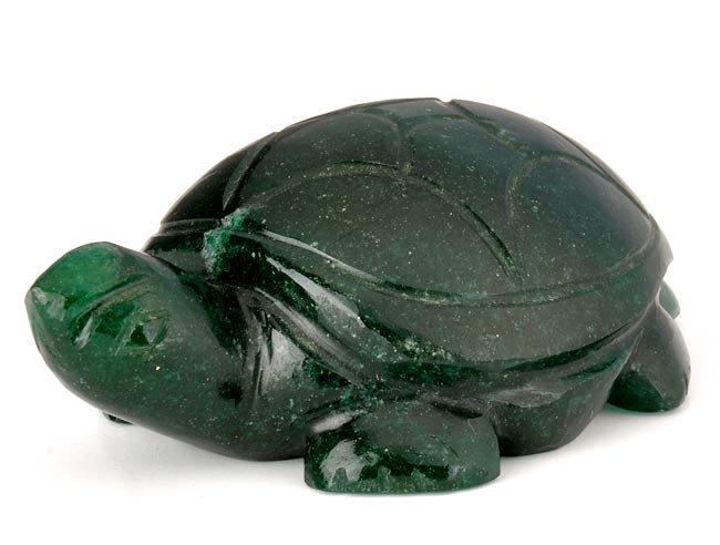 Symbol of Goodluck 'Tortoise' - Aventurine Carving