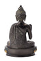 Gautam Buddha Antiqued Brass Figure 11.75"