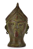 Kali Face - Lost Wax Sculpture