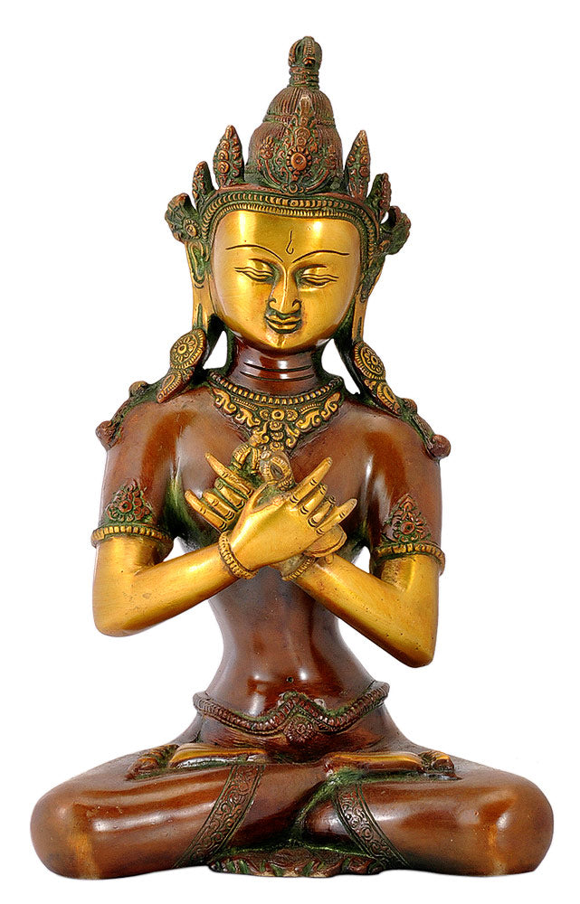 Vajradhara - Buddhist Art Statue 13"