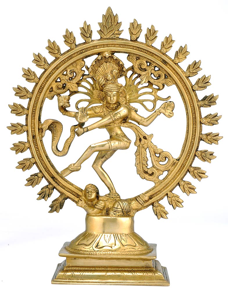 Lord Nataraj Shiv Shankar - Brass Statue