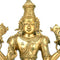 The All Pervading One 'Lord Vishnu' Brass Sculpture 20"