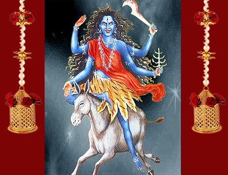 Seventh Day of Navratri : Worshiped on Goddess Kaal Ratri