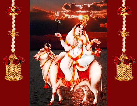 Eighth Day of Navratri : Worshiped on Goddess Mahagauri