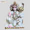 Blessing Lord Hanuman Hand Carved Marble Statue