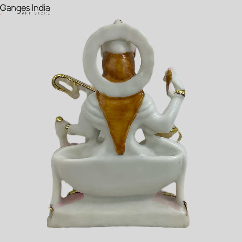 Goddess Saraswati sitting on Lotus