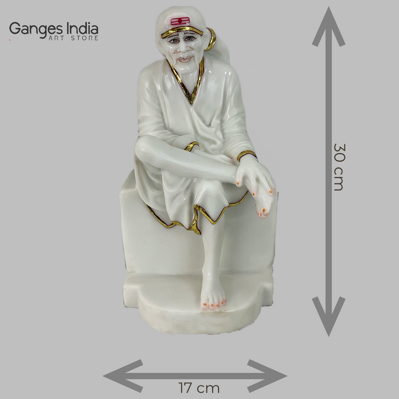 Polymarble Sai Baba Statue