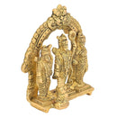 Shri Ram Darbar - Small Brass Statue
