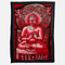 Buddha Batik Painting Cotton Tapestry (30" x 22")