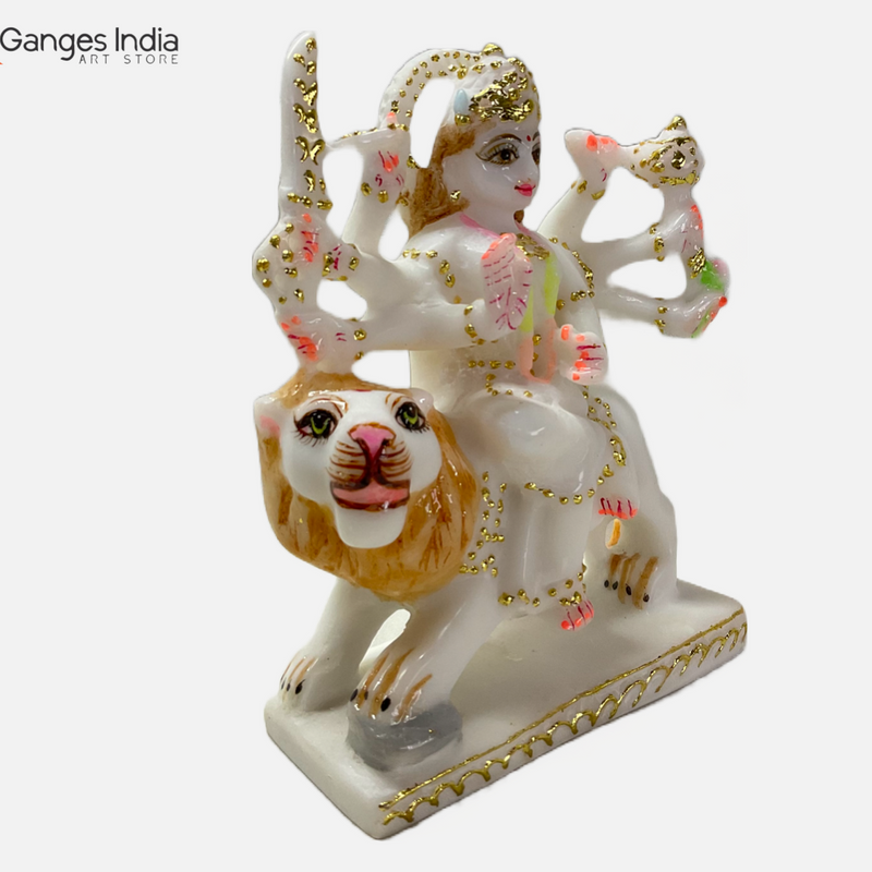 Goddess Durga Sherawali Mata; Polymarble