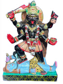 Goddess Kali Maa in Black Marble