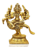 Kartikeya Seated on Peacock 5"
