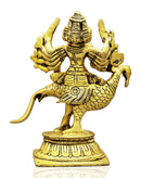 Kartikeya Seated on Peacock 5"