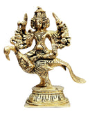 Kartikeya Seated on Peacock 5"