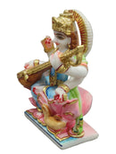 Sideview of Saraswati idol