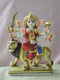 Ganges India Goddess Maa Durga Ambe Sheerawali Mata Sitting on Lion - polymarble