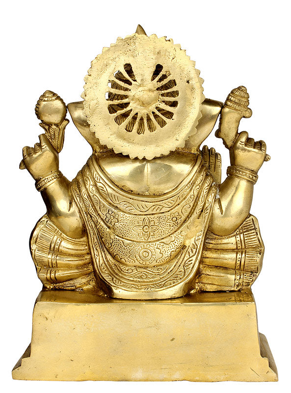 God Ganapati Brass Figure