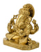 Lord Vinayak Brass Figure 6.50"