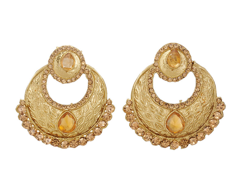 Stylish and Trendy Golden Earrings