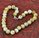 "Simply Agate" - Handcrafted Agate Beads Necklace