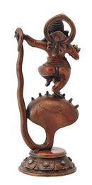 God Ganesha Dancing on Sheshnaga