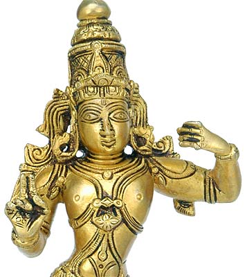 Mighty Lord Rama Brass Sculpture