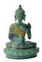 Blessing Buddha Antiquated Brass Statue