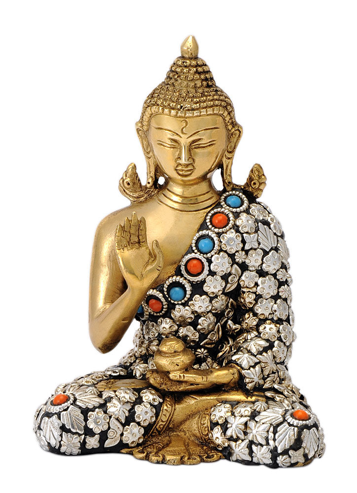 Beautiful Ornate Blessing Buddha