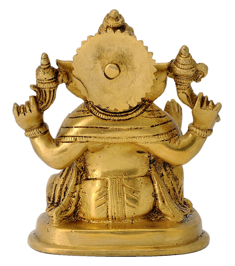 Lord Ganesha Brass Figure